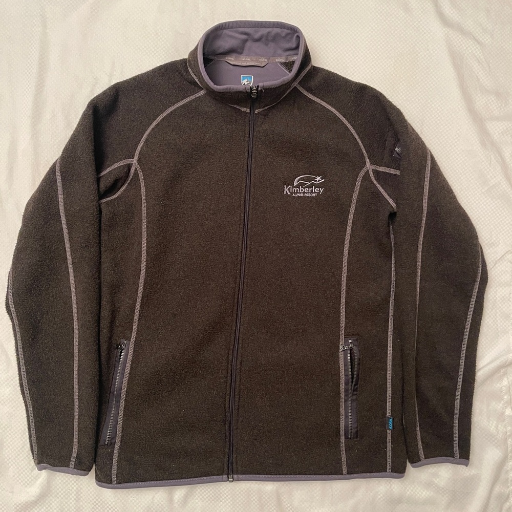 Kuhl Men's Dark Brown Performance Fleece Sweater